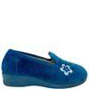 NATALIA WOMENS FULL SLIPPER - JEANS SUEDE
